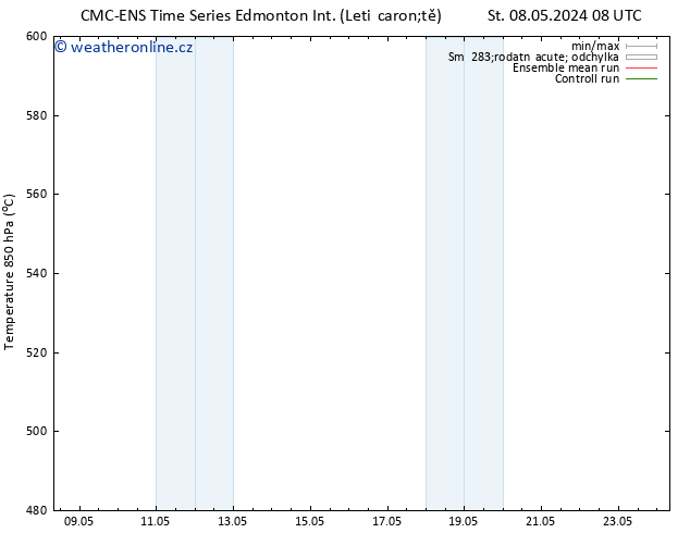 Height 500 hPa CMC TS Pá 10.05.2024 08 UTC