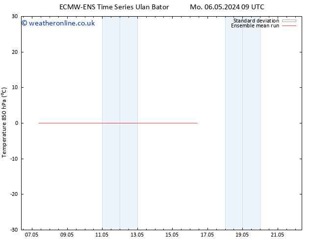 Temp. 850 hPa ECMWFTS Th 16.05.2024 09 UTC