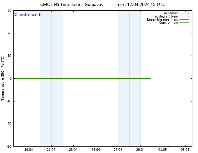 Temp. 850 hPa CMC TS mer 17.04.2024 21 UTC