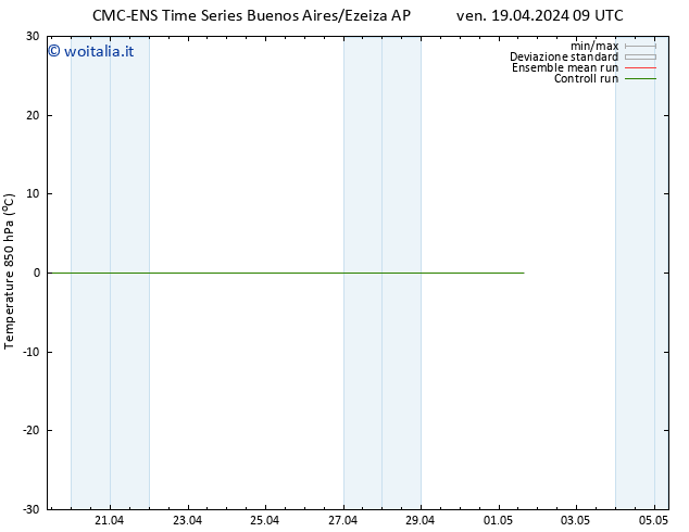 Temp. 850 hPa CMC TS gio 25.04.2024 21 UTC