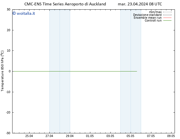 Temp. 850 hPa CMC TS gio 25.04.2024 08 UTC