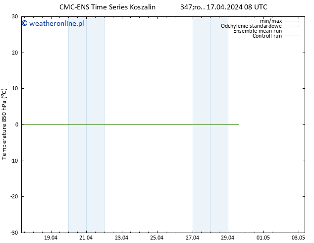 Temp. 850 hPa CMC TS wto. 23.04.2024 02 UTC