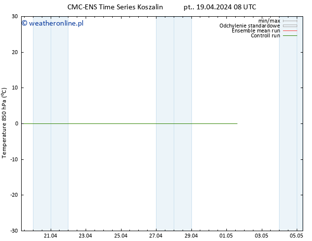 Temp. 850 hPa CMC TS wto. 23.04.2024 08 UTC