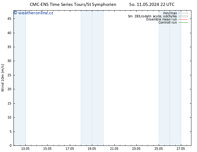 Surface wind CMC TS Ne 12.05.2024 04 UTC