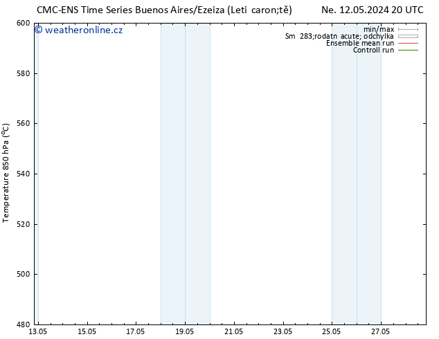 Height 500 hPa CMC TS Ne 12.05.2024 20 UTC