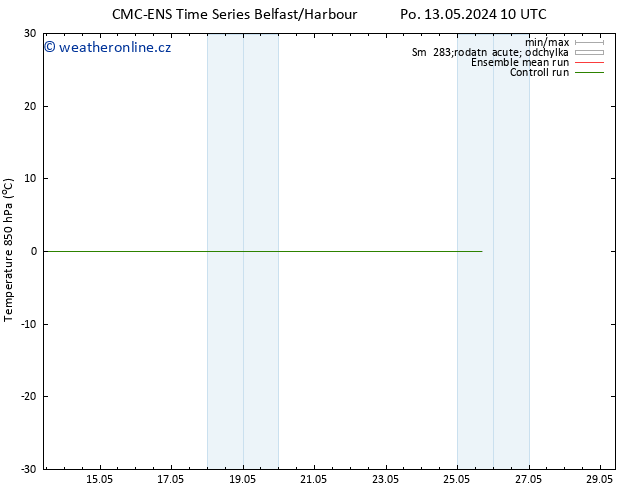 Temp. 850 hPa CMC TS Ne 19.05.2024 22 UTC