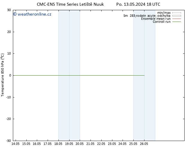 Temp. 850 hPa CMC TS Po 20.05.2024 06 UTC