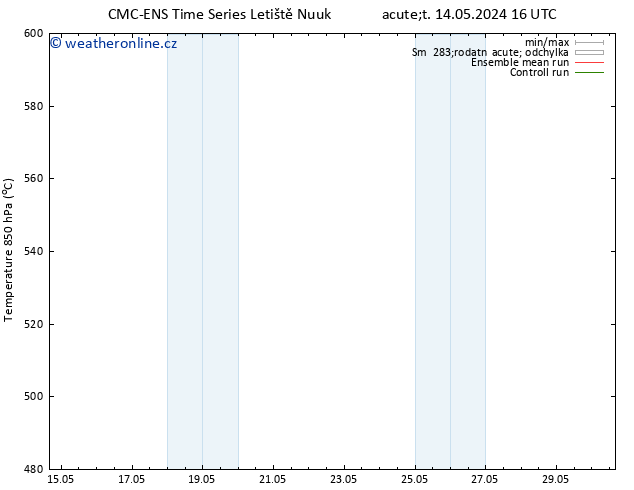 Height 500 hPa CMC TS Út 14.05.2024 22 UTC