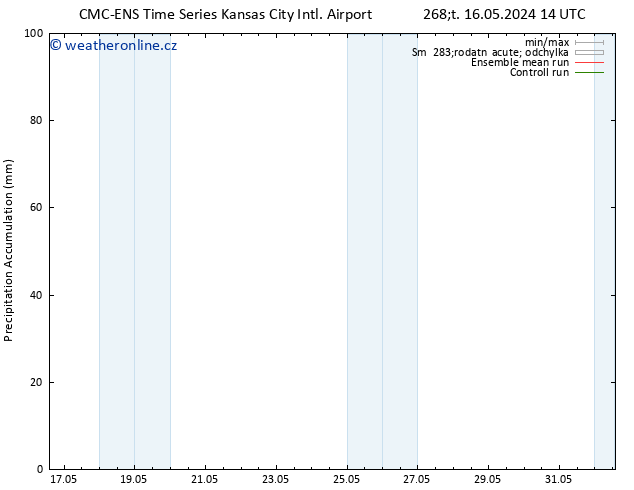 Precipitation accum. CMC TS So 18.05.2024 20 UTC