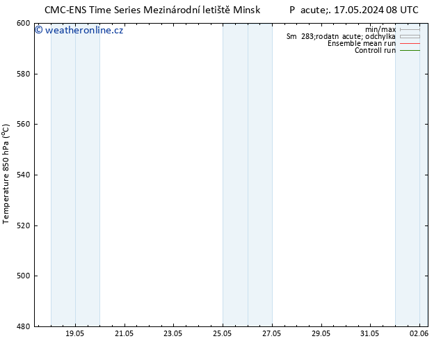 Height 500 hPa CMC TS Pá 17.05.2024 08 UTC