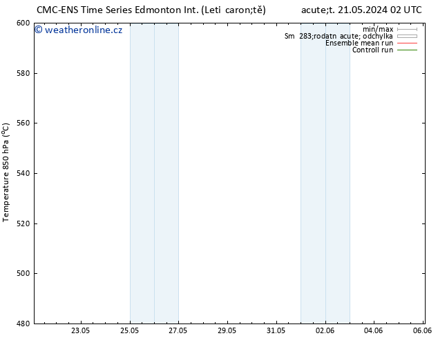 Height 500 hPa CMC TS Čt 23.05.2024 20 UTC