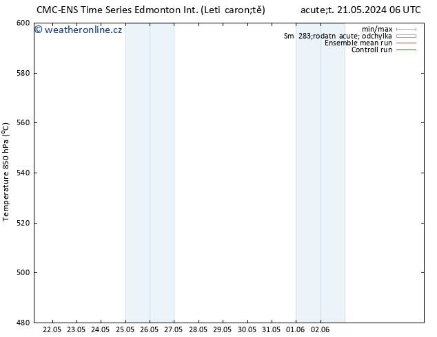 Height 500 hPa CMC TS Pá 24.05.2024 00 UTC