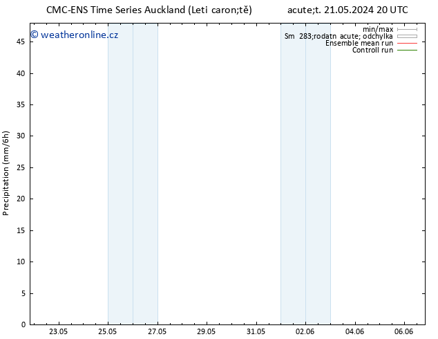Srážky CMC TS Ne 26.05.2024 02 UTC