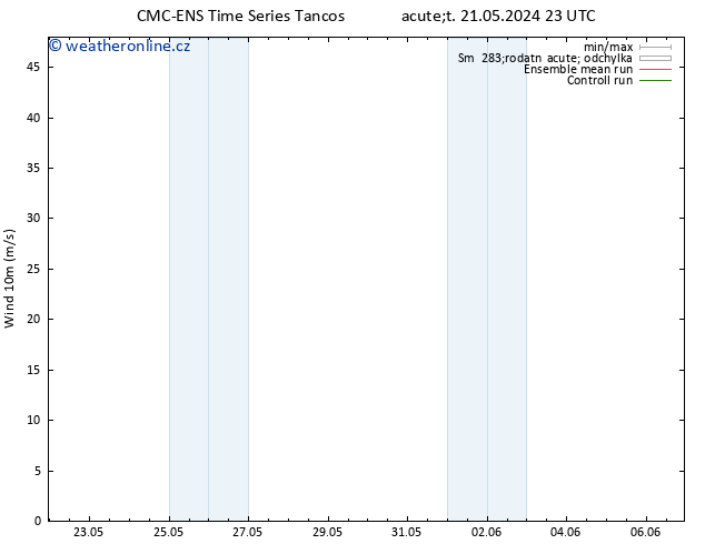 Surface wind CMC TS St 22.05.2024 23 UTC