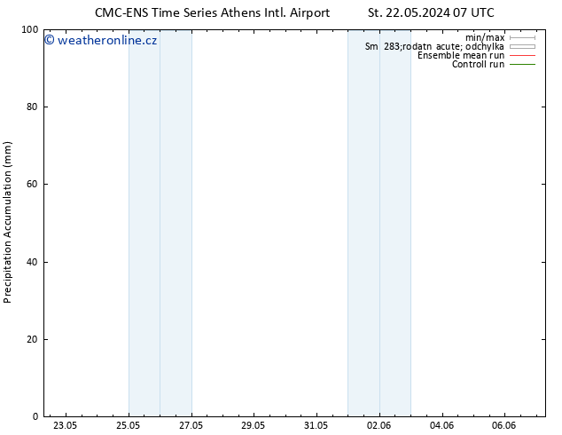 Precipitation accum. CMC TS St 29.05.2024 19 UTC