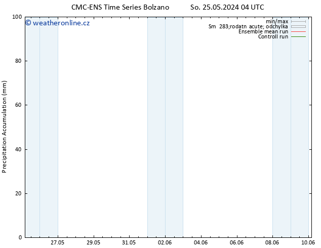 Precipitation accum. CMC TS Pá 31.05.2024 22 UTC