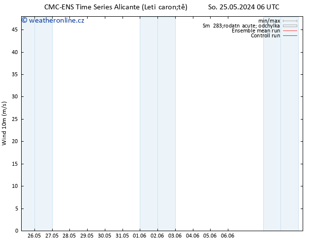 Surface wind CMC TS So 25.05.2024 12 UTC