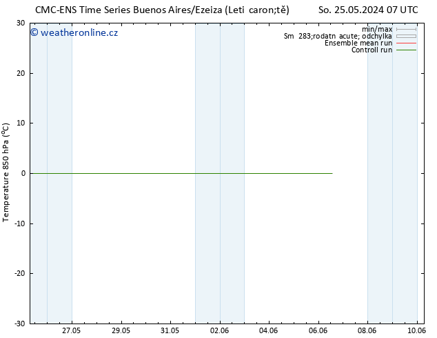 Temp. 850 hPa CMC TS So 25.05.2024 07 UTC