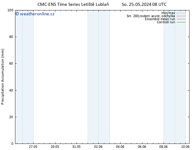 Precipitation accum. CMC TS Ne 26.05.2024 08 UTC