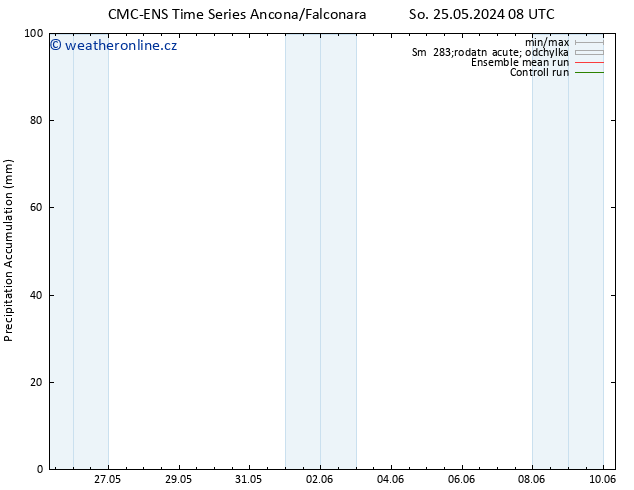 Precipitation accum. CMC TS Ne 26.05.2024 08 UTC