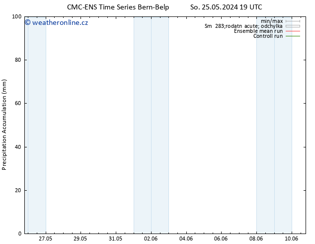 Precipitation accum. CMC TS Ne 26.05.2024 07 UTC