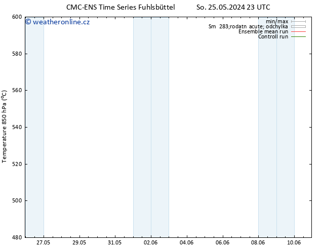 Height 500 hPa CMC TS Ne 26.05.2024 23 UTC