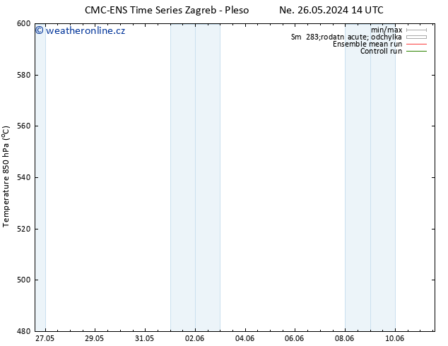 Height 500 hPa CMC TS Po 03.06.2024 02 UTC