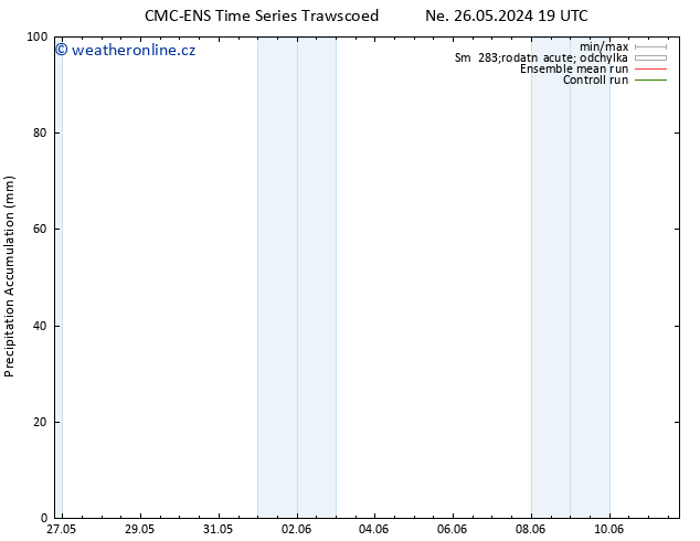 Precipitation accum. CMC TS St 29.05.2024 01 UTC