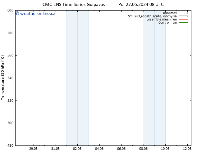 Height 500 hPa CMC TS Út 04.06.2024 08 UTC