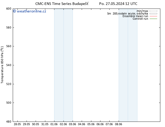 Height 500 hPa CMC TS St 29.05.2024 12 UTC