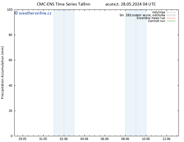 Precipitation accum. CMC TS Út 28.05.2024 04 UTC