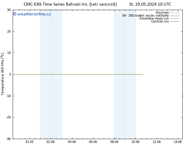Temp. 850 hPa CMC TS Čt 30.05.2024 22 UTC