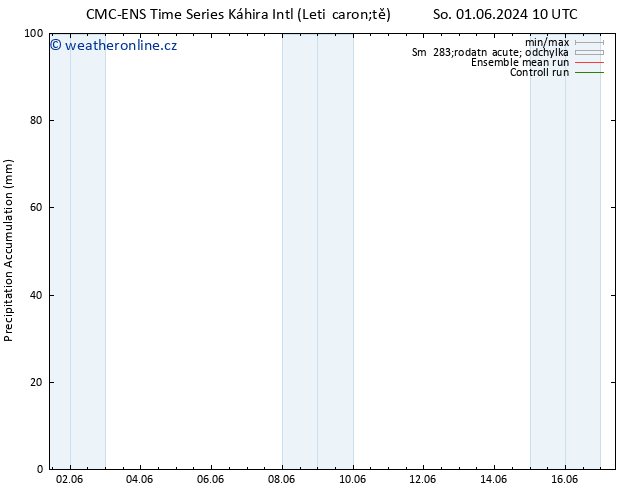Precipitation accum. CMC TS Út 04.06.2024 22 UTC