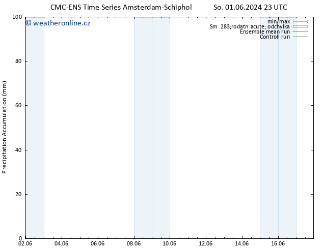 Precipitation accum. CMC TS Út 04.06.2024 17 UTC