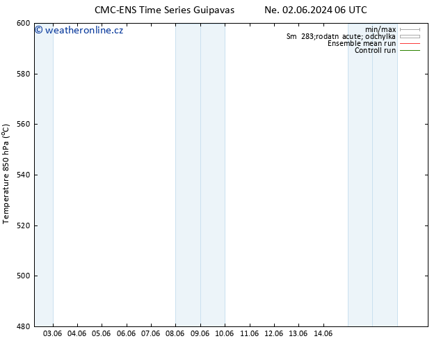 Height 500 hPa CMC TS Ne 02.06.2024 12 UTC