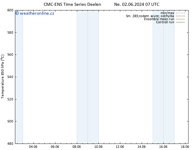 Height 500 hPa CMC TS Út 04.06.2024 01 UTC