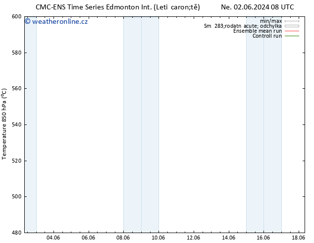 Height 500 hPa CMC TS Út 04.06.2024 02 UTC