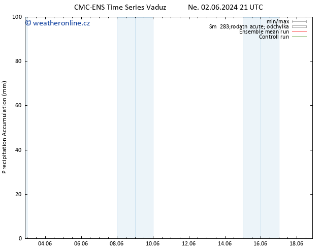 Precipitation accum. CMC TS Pá 07.06.2024 09 UTC