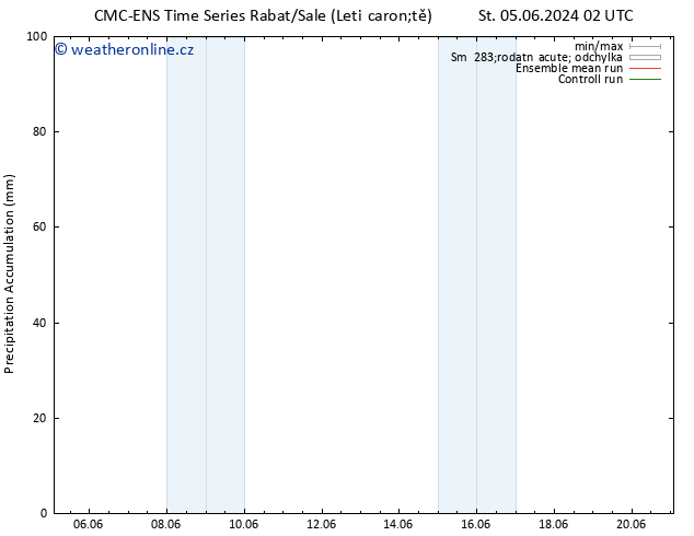 Precipitation accum. CMC TS St 05.06.2024 20 UTC