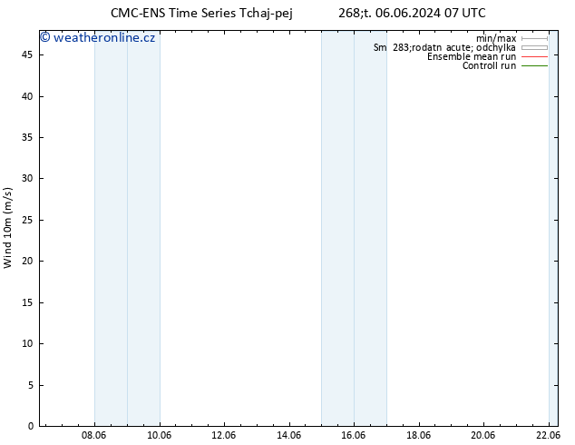 Surface wind CMC TS Po 10.06.2024 13 UTC