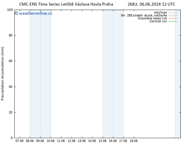 Precipitation accum. CMC TS Ne 09.06.2024 12 UTC