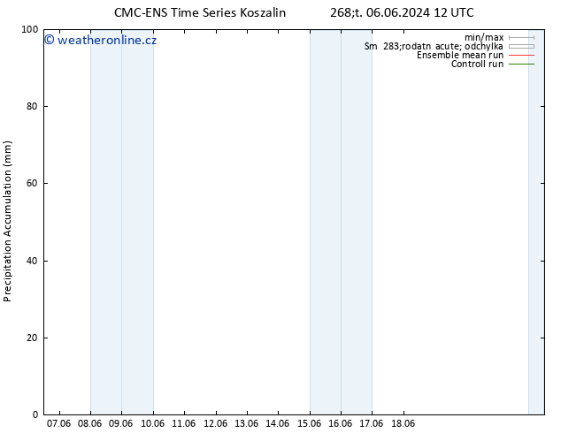 Precipitation accum. CMC TS Po 10.06.2024 12 UTC