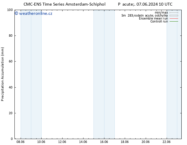 Precipitation accum. CMC TS Pá 14.06.2024 10 UTC