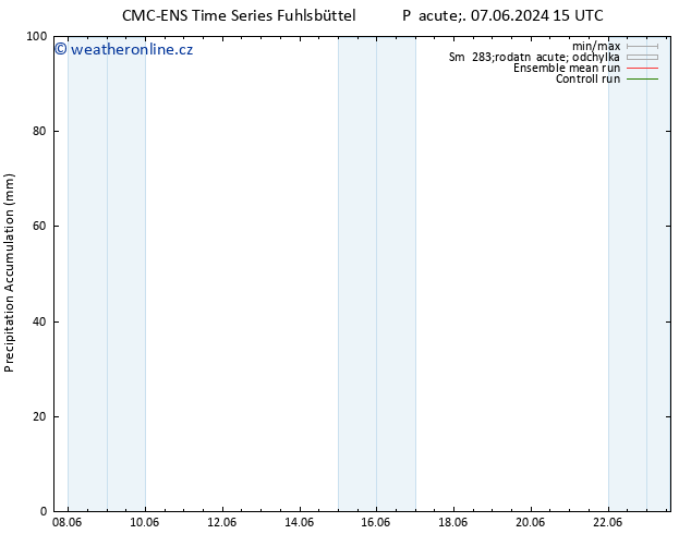 Precipitation accum. CMC TS Ne 09.06.2024 03 UTC