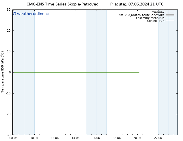 Temp. 850 hPa CMC TS Čt 20.06.2024 03 UTC