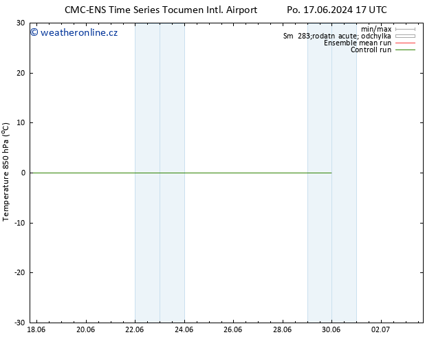 Temp. 850 hPa CMC TS St 26.06.2024 05 UTC