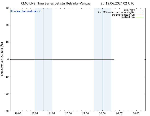 Temp. 850 hPa CMC TS So 22.06.2024 14 UTC