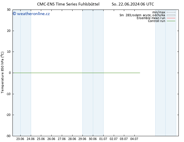 Temp. 850 hPa CMC TS Ne 23.06.2024 18 UTC