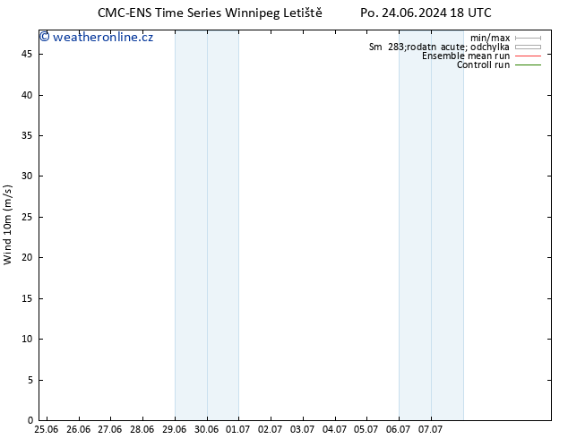 Surface wind CMC TS Ne 30.06.2024 18 UTC