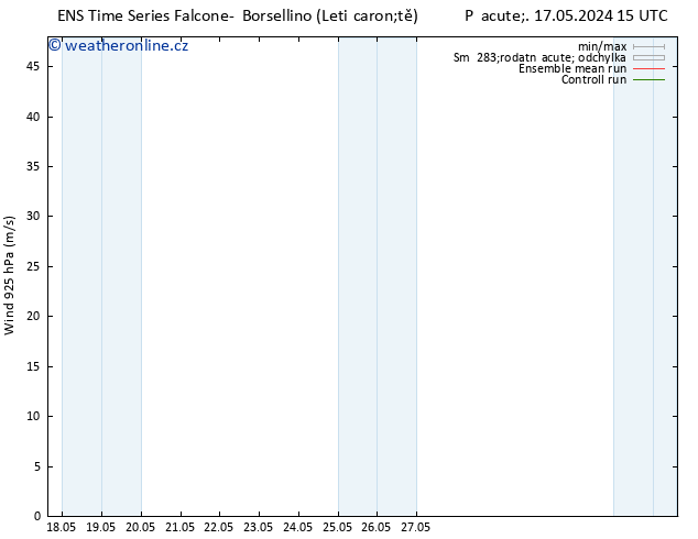 Wind 925 hPa GEFS TS So 18.05.2024 15 UTC